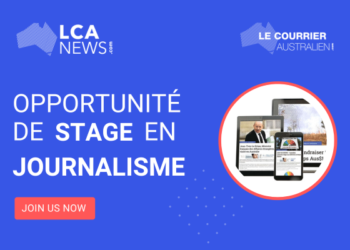 Opportunité de stage en journalisme au Courrier Australien