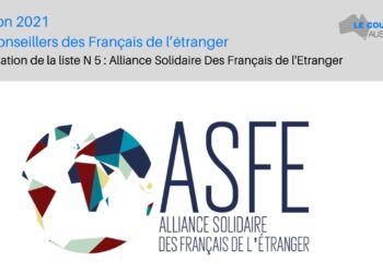 Elections consulaires Australie 2021: Présentation de la liste « Alliance Solidaire des Français de l’Étranger »
