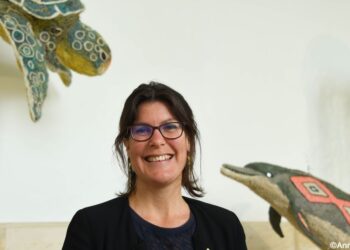 Géraldine Le Roux, ambassadrice de l’art écologique
