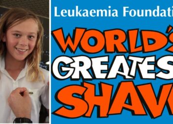 Michael has grown his hair out for the past three years to help those facing Leukaemia