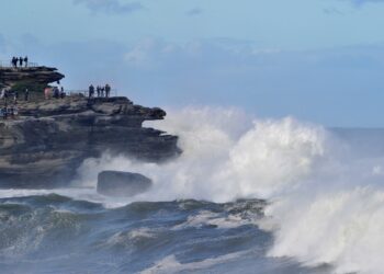 Bondi Beach swallowed as monster surf hits Australia’s east