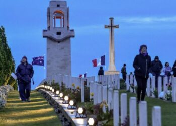 Dans le nord de la France, hommage aux Australiens tombés durant la Première guerre mondiale
