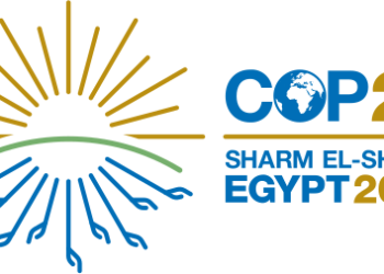 Logo de la COP27 en Egypte