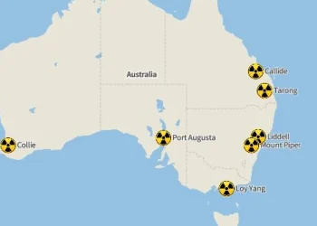Australie: Les endroits exacts où les centrales nucléaires pourraient être installées