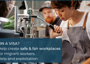 Questionnaire pour promouvoir des conditions de travail plus équitables et justes pour les étrangers travaillant en Australie