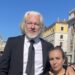 Le fondateur de Wikileaks, Julian Assange, aux funérailles du pape