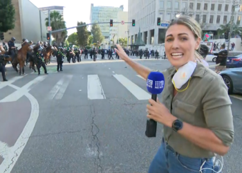 Australian PM blasts targeting of journalist in LA unrest