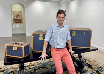 Henry de Freycinet, descendant de l&rsquo;expédition Baudin, présente sa collection de luxe en Australie