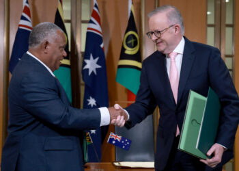 Australia, Vanuatu sign deal barring foreign military base on Pacific island